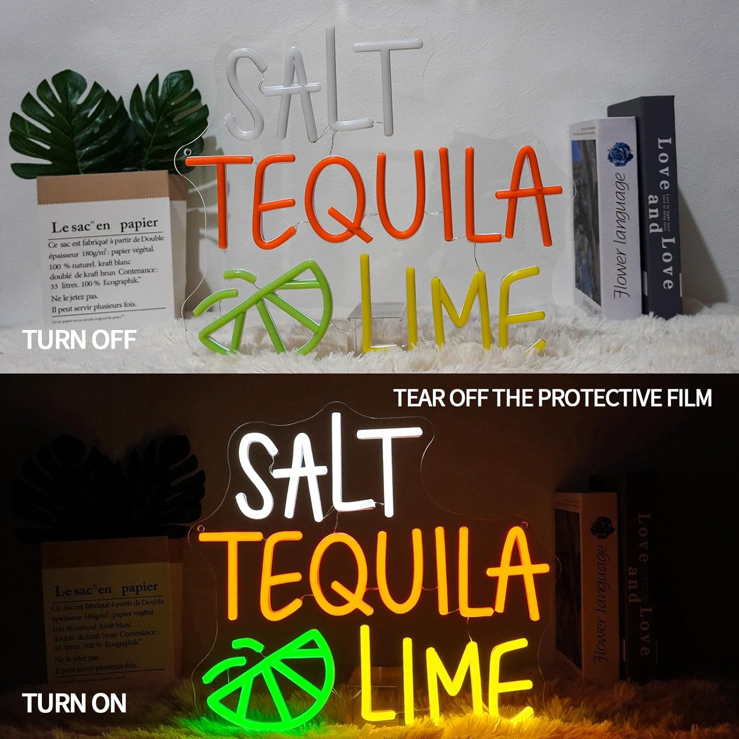Insegna al neon Salt Tequila L - Commercial Kitchen Light recensione e prezzo