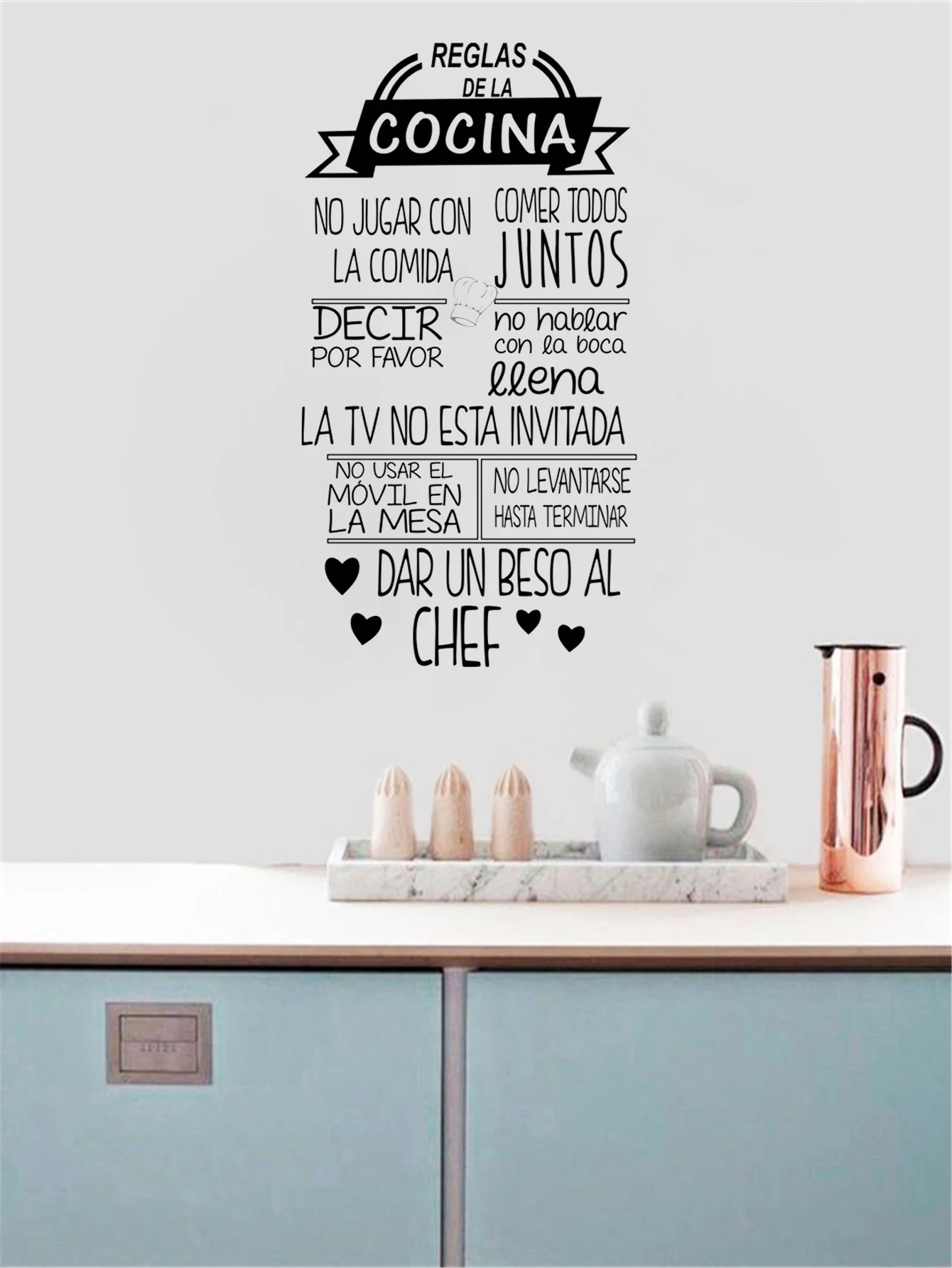 1 pz bel Reglas De La Cocina a - Commercial Kitchen Fridge recensione e prezzo