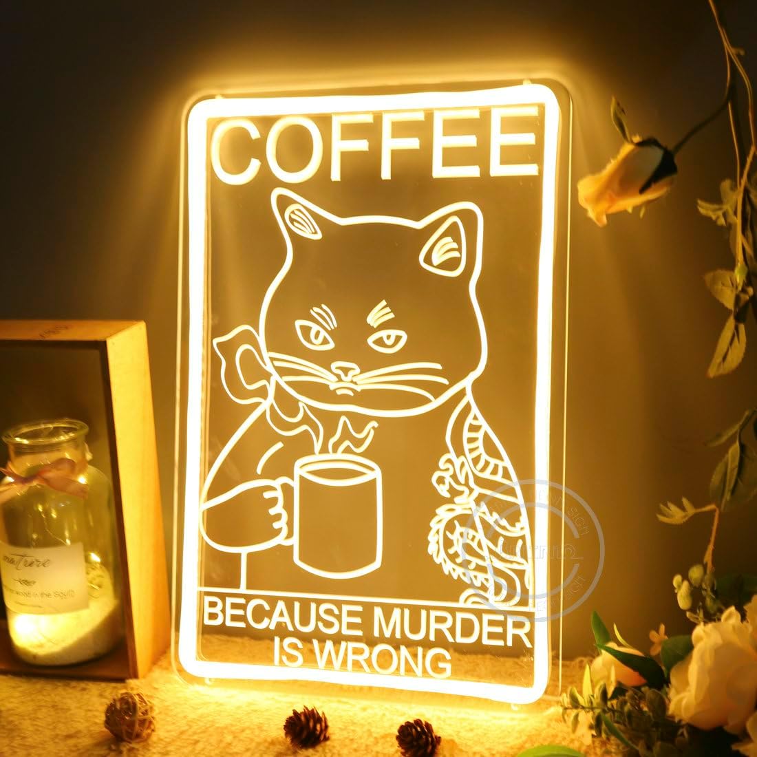 Insegna al Neon LED Divertente - Commercial Kitchen Quotes recensione e prezzo