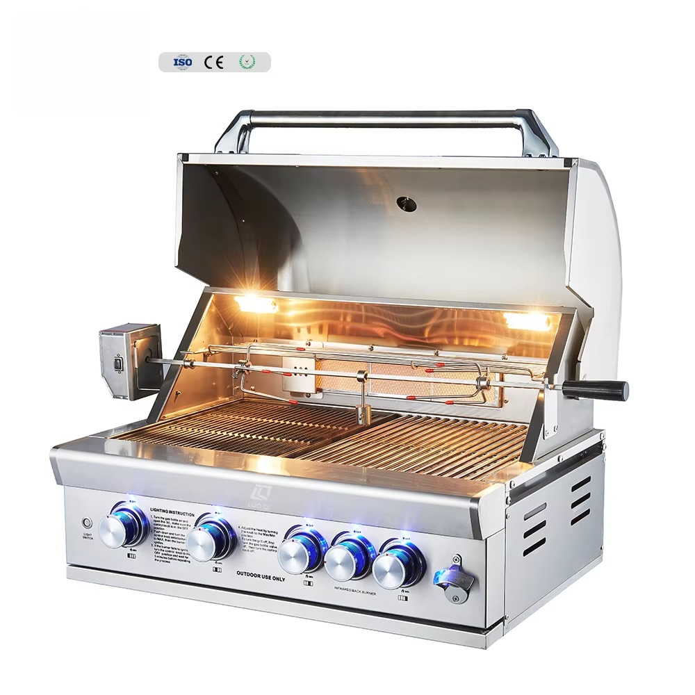 Griglia BBQ a Gas in Acciaio I - Commercial Kitchen Grill recensione e prezzo