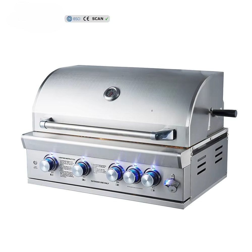 Griglia BBQ a Gas in Acciaio I - Commercial Kitchen Grill recensione e prezzo