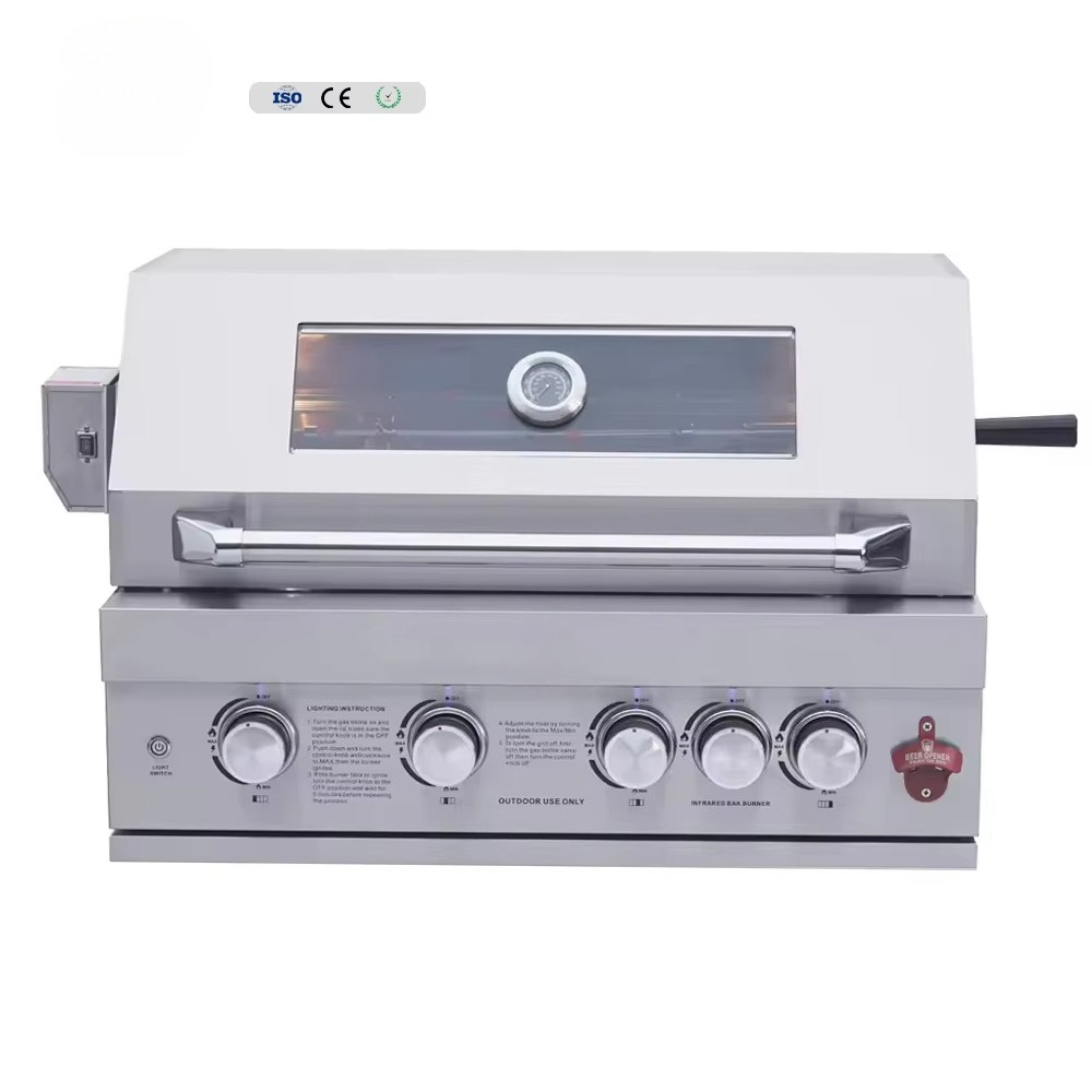 Griglia BBQ a Gas in Acciaio I - Commercial Kitchen Grill recensione e prezzo
