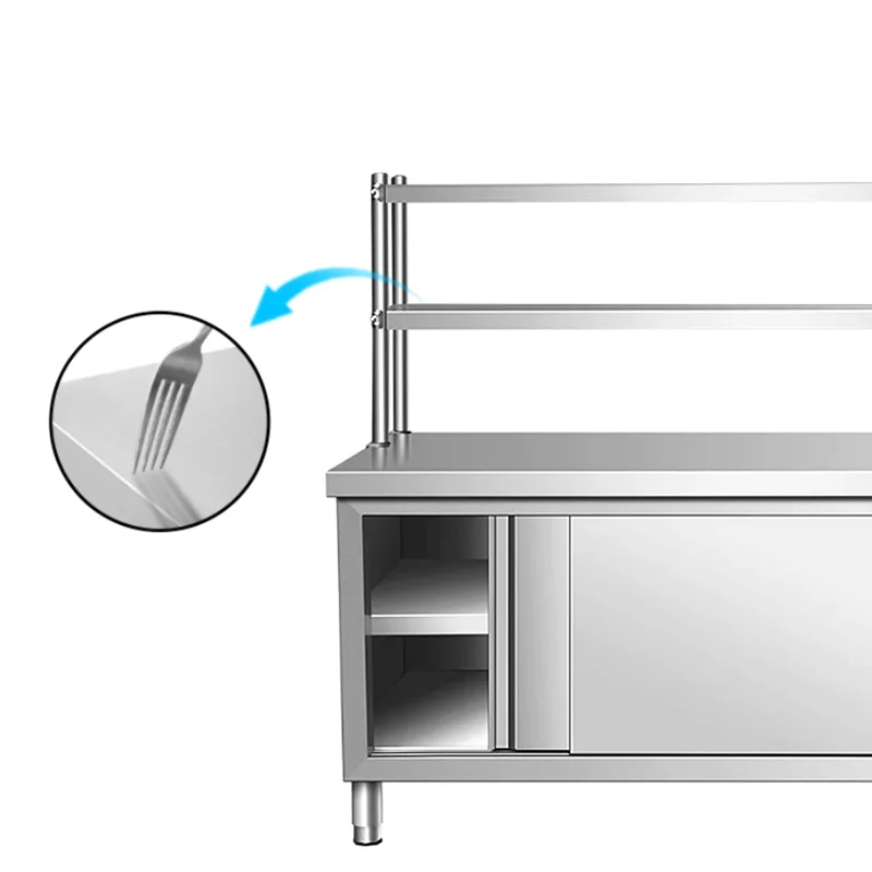 Tavolo da Lavoro in Acciaio In - Commercial Kitchen Worktops recensione e prezzo