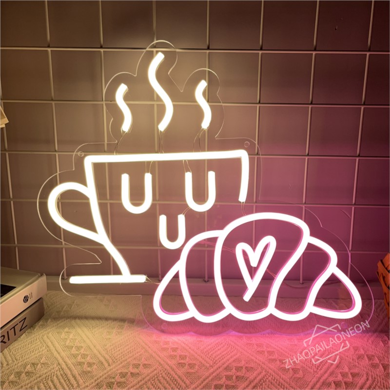 Caffè Pane Insegna al neon Cro - Commercial Kitchen Light recensione e prezzo