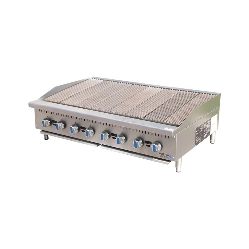 Griglia a Gas da 48 Pollici pe - Commercial Kitchen Grill recensione e prezzo