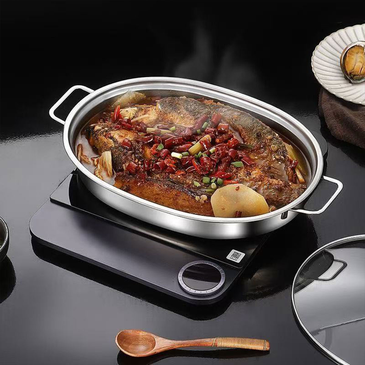 Vassoio in acciaio inossidabil - Induction Cooker Commercial recensione e prezzo