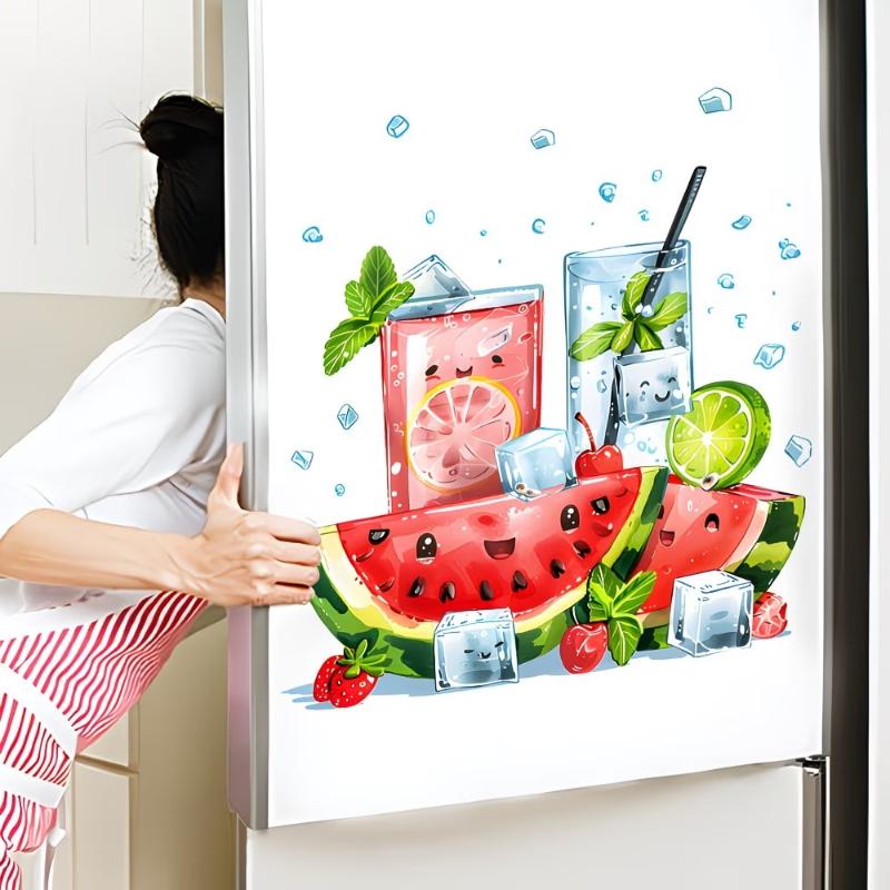 Nuovo Adesivo Murale Estivo co - Commercial Kitchen Fridge recensione e prezzo