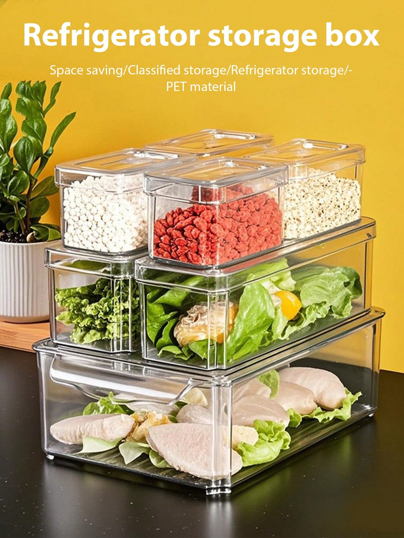 Set di 7 Contenitori Impilabil - Commercial Kitchen Fridge recensione e prezzo