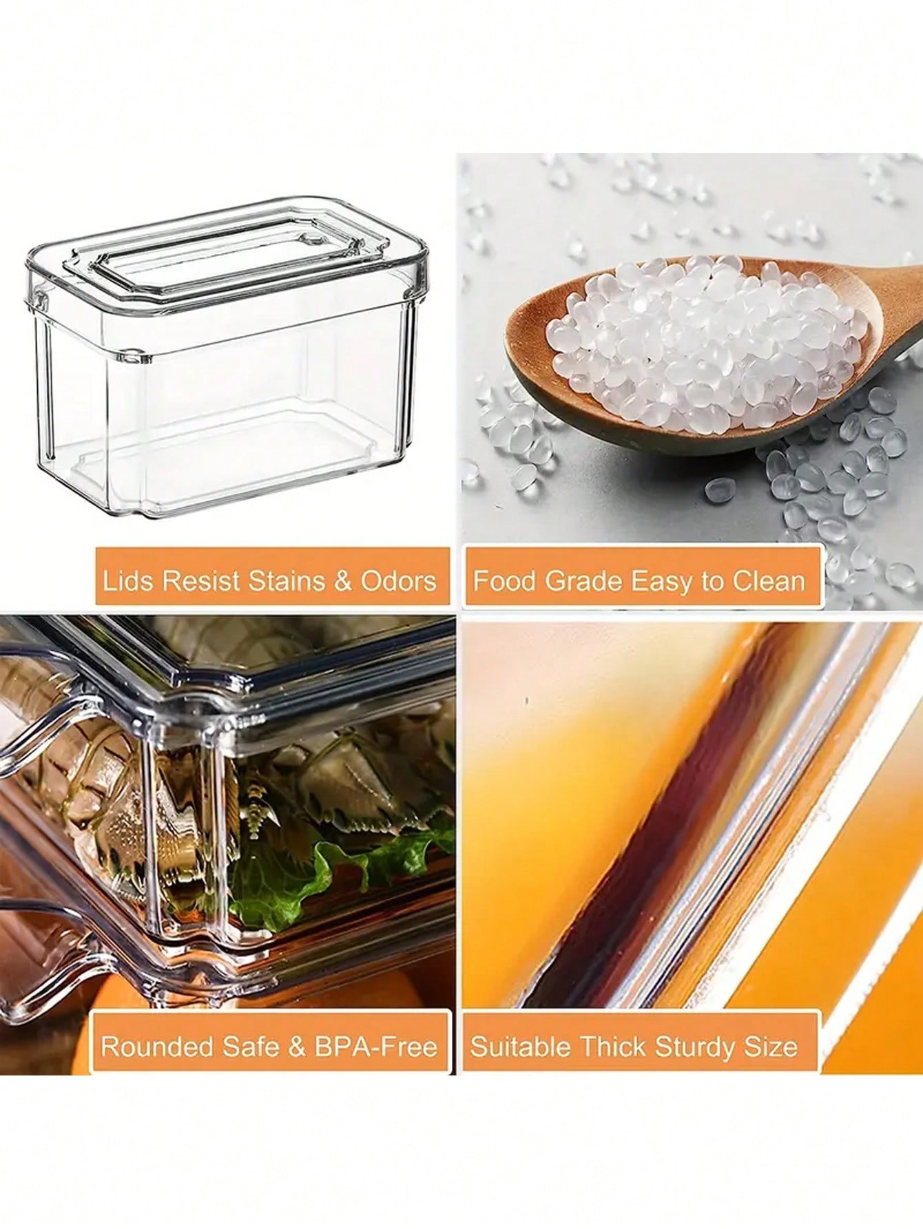 Set di 7 Contenitori Impilabil - Commercial Kitchen Fridge recensione e prezzo