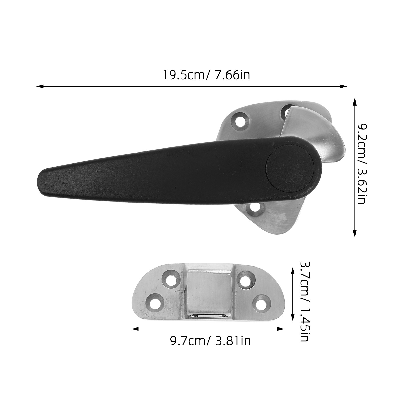 1 Set Maniglia per Porta di Ar - Commercial Kitchen Cabinet recensione e prezzo