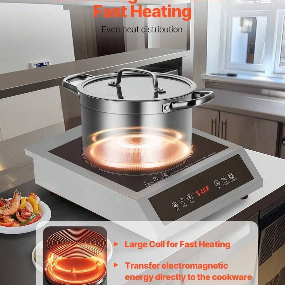 Piano Cottura Portatile, Bruci - Induction Cooker Commercial recensione e prezzo