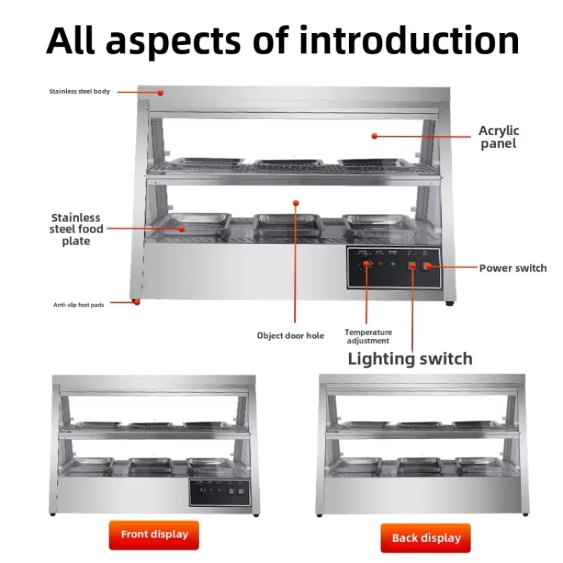 Vetrina Riscaldante Commercial - Commercial Kitchen Cabinet recensione e prezzo