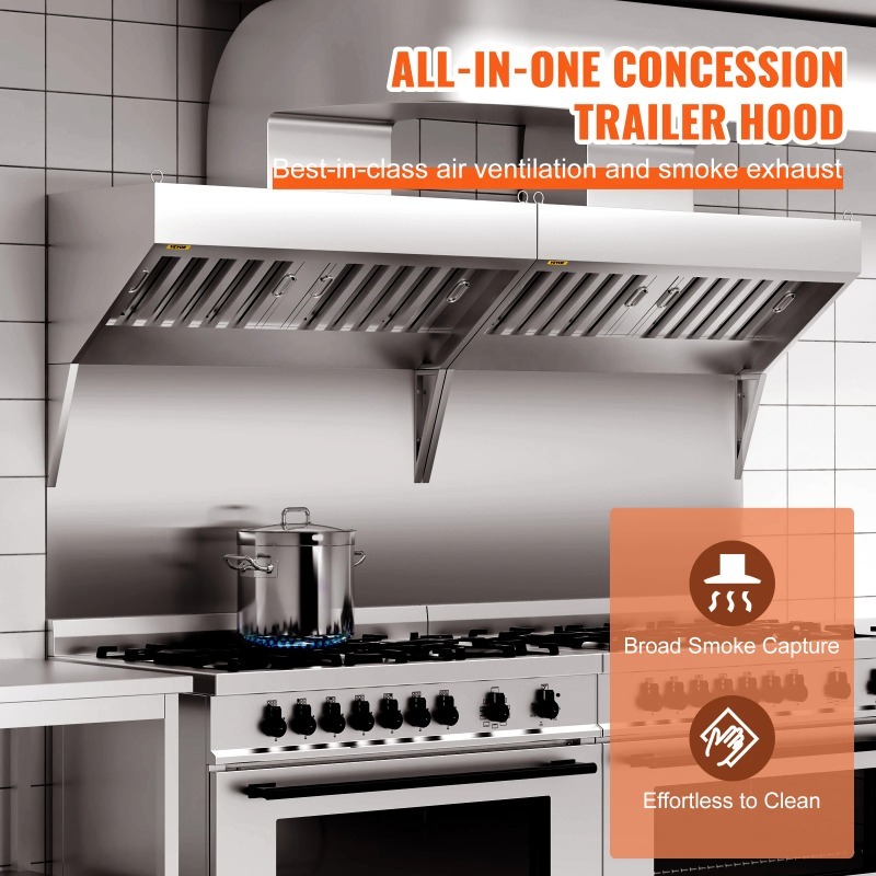 Cappa aspirante commerciale da - Commercial Kitchen Vent recensione e prezzo