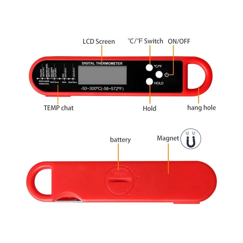 Termometro digitale profession - Commercial Kitchen Grill recensione e prezzo