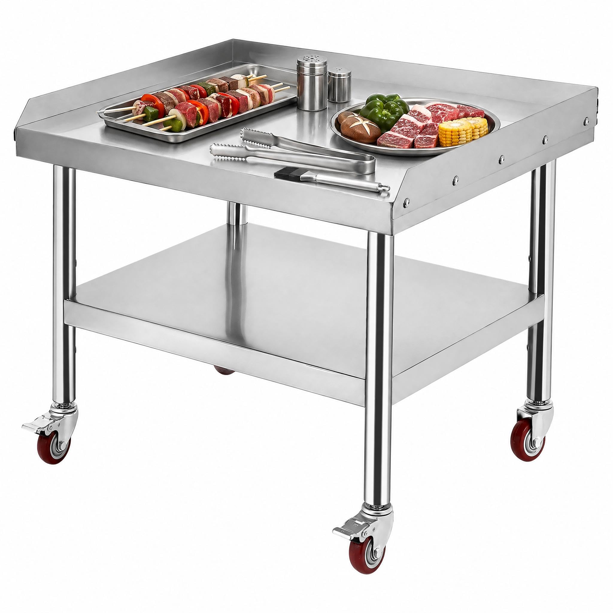 Tavolo da Lavoro in Acciaio In - Commercial Kitchen Worktops recensione e prezzo
