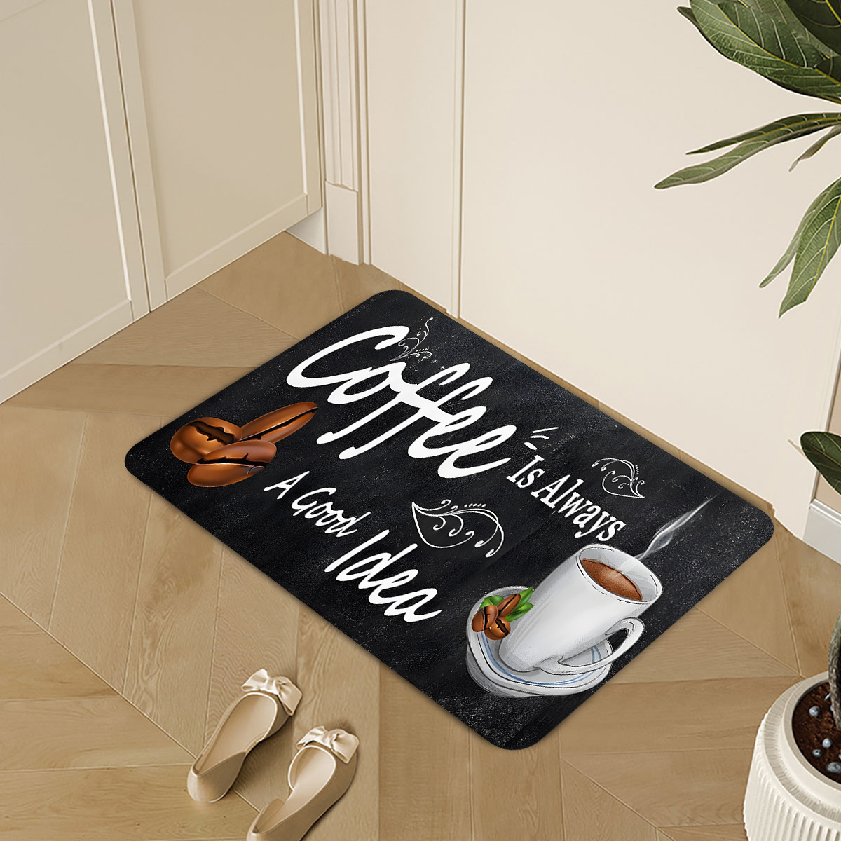 Tappeto con citazione Coffee T - Commercial Kitchen Quotes recensione e prezzo